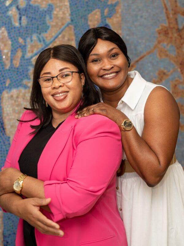 Albertine et Marie Christelle